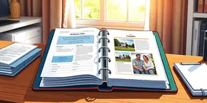 Create a retirement binder with all key documents
