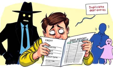 Beware of debt buyers reporting the same debt twice