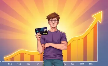 Use secured cards to safely establish a new profile