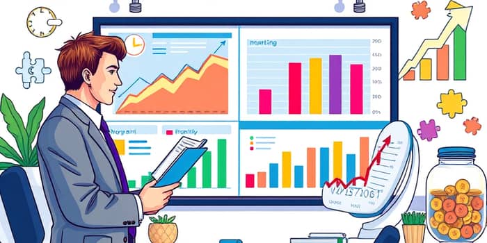 Use monthly reviews to guide your financial trajectory