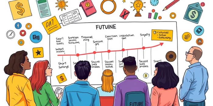 Create categories for short, medium, and long-term needs