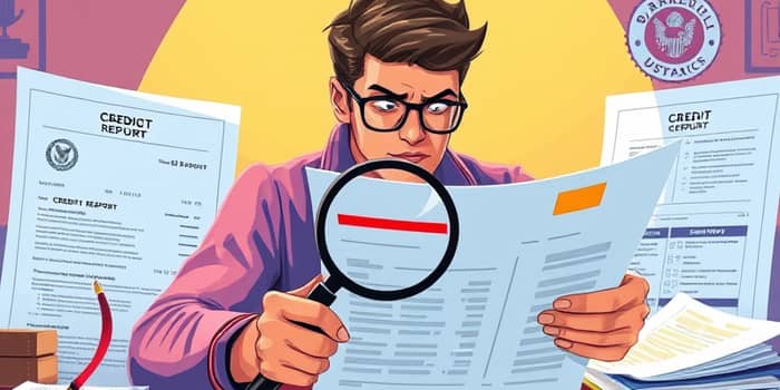 Always dispute errors through official credit bureau channels