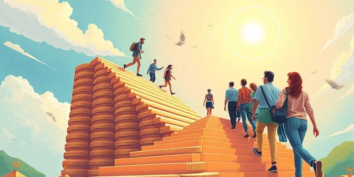 Start big goals by breaking them into financial phases