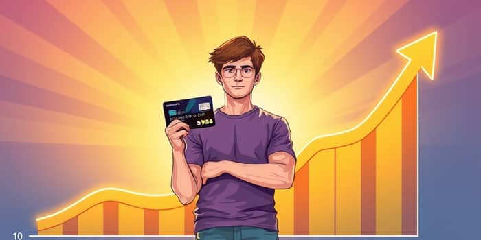 Use secured cards to safely establish a new profile